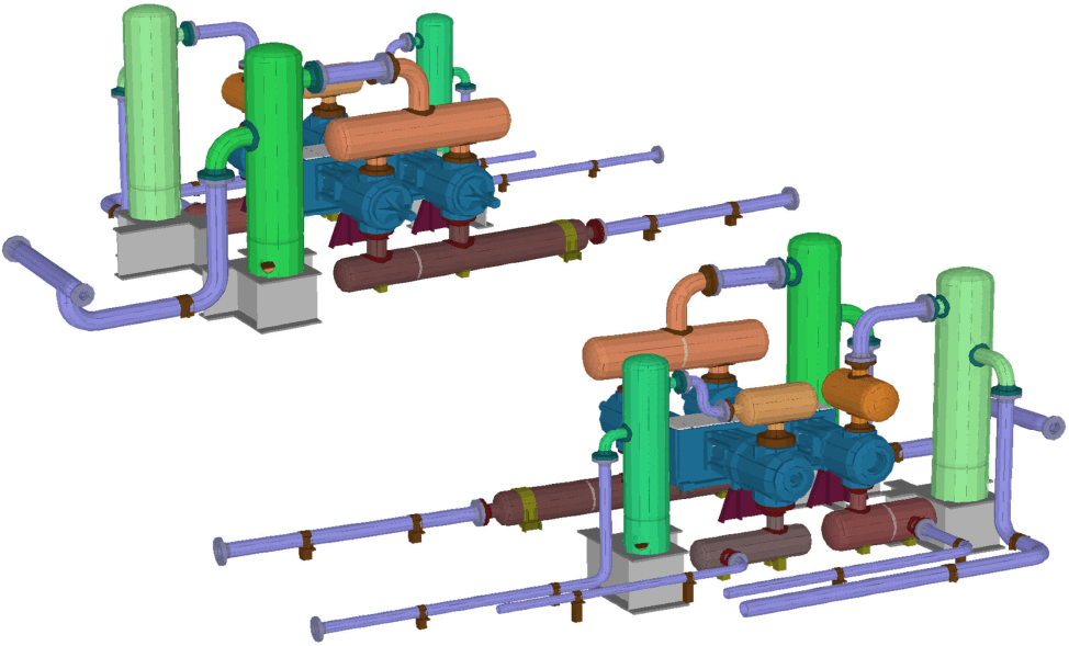 Vessel dynamic analysis model